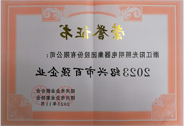 2023绍兴百强企业